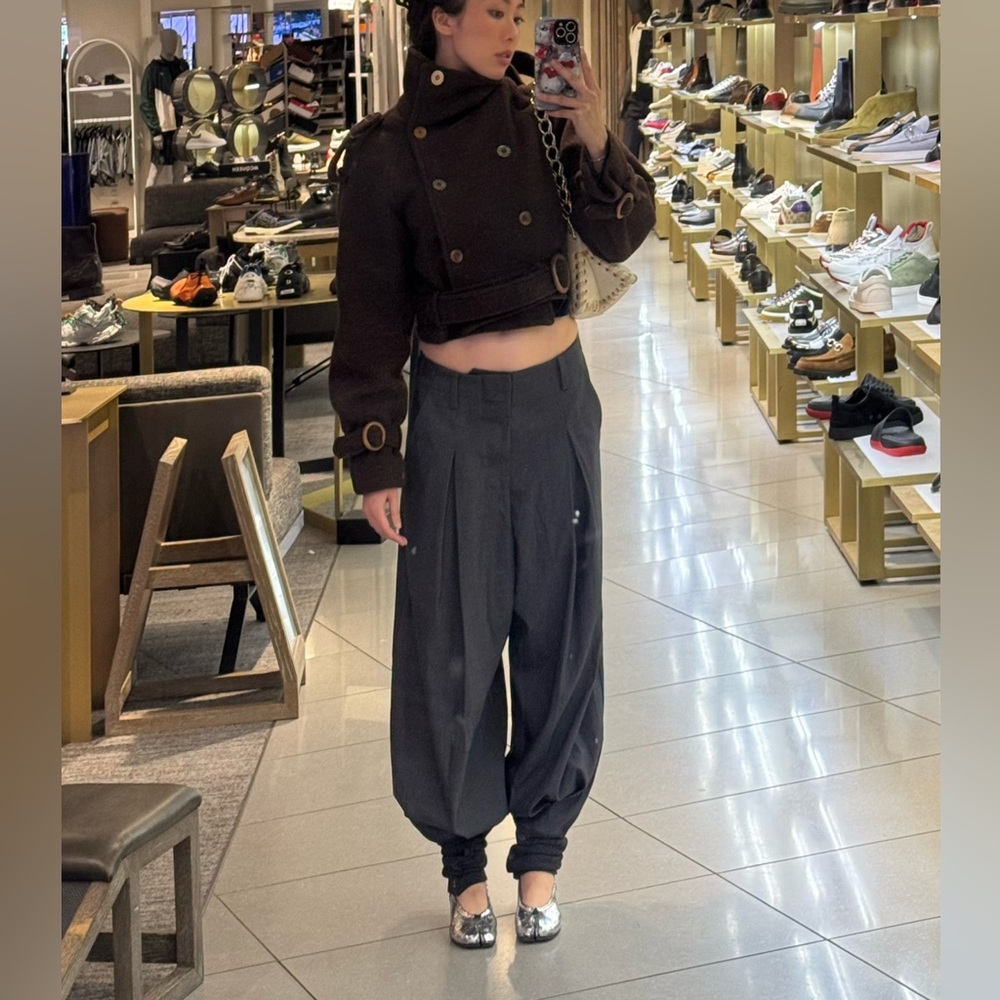 Draped Balloon Pants NWT | Avant Garde Drop Crotch Rick Owens Yohji Issey Miyake
